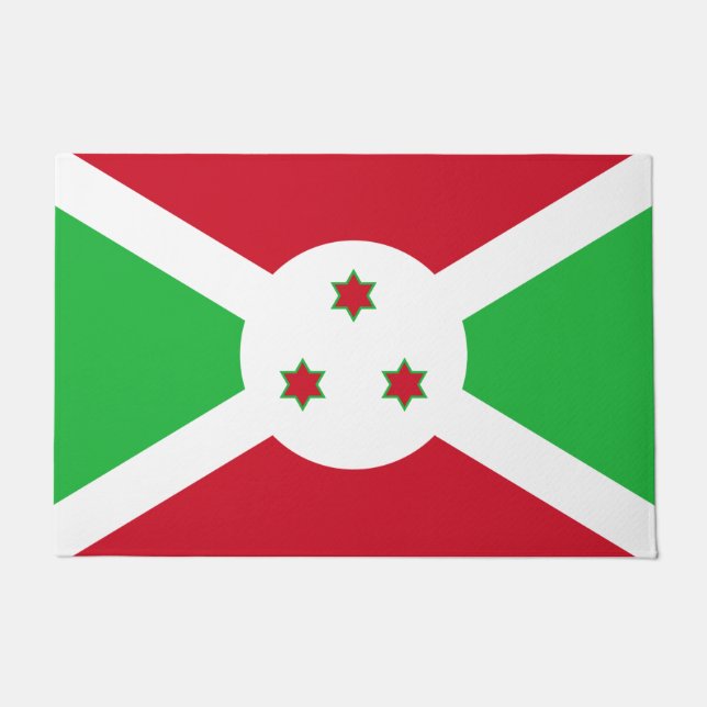 Felpudo Bandera de Burundi (Anverso)