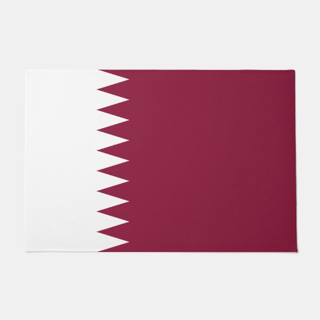Felpudo Bandera de Catar (Anverso)