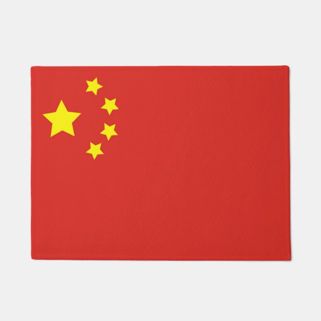 Felpudo Bandera de China (Anverso)