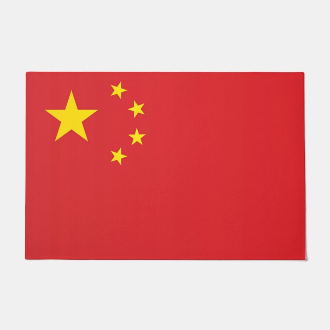 Felpudo Bandera de China (Anverso)
