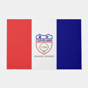 Felpudo Bandera de Cleveland (Ohio)