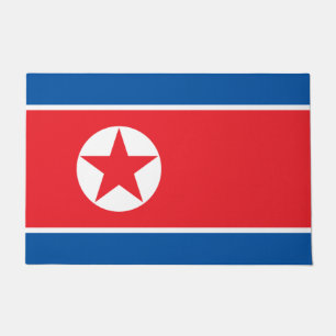 Felpudo Bandera de Corea del Norte (RPDC)