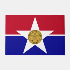 Felpudo Bandera de Dallas (Texas)