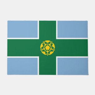Felpudo Bandera de Derbyshire (condado de Inglaterra, Rein