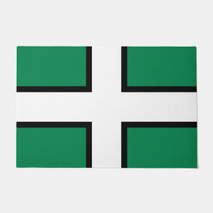 Felpudo Bandera de Devon (condado del Reino Unido)