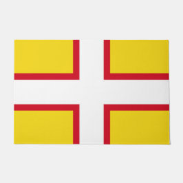 Felpudo Bandera de Dorset (condado del Reino Unido)