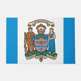 Felpudo Bandera de Edmonton (Alberta, Canadá)