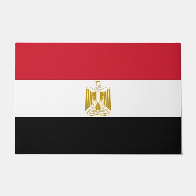 Felpudo Bandera de Egipto (Anverso)