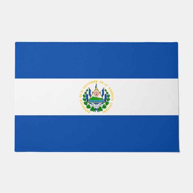 Felpudo Bandera de El Salvador (Anverso)