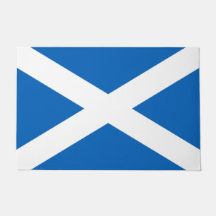 Felpudo Bandera de Escocia (Saltire) (Bandera Escocesa)