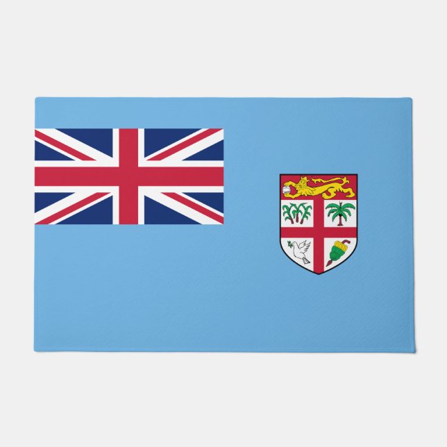 Felpudo Bandera de Fiji (Fiji) (Anverso)