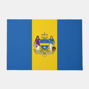Felpudo Bandera de Filadelfia (Pensilvania)