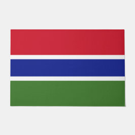 Felpudo Bandera de Gambia