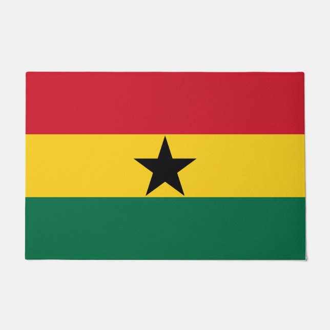 Felpudo Bandera de Ghana (Anverso)
