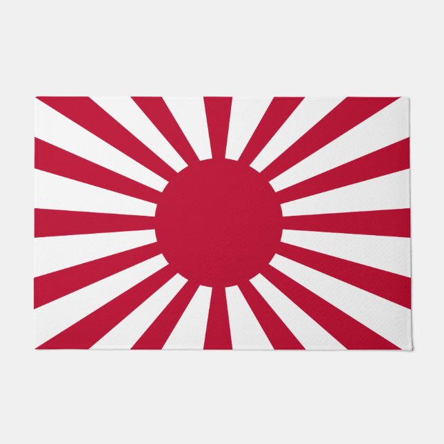 Felpudo Bandera de guerra imperial de Japón (Anverso)