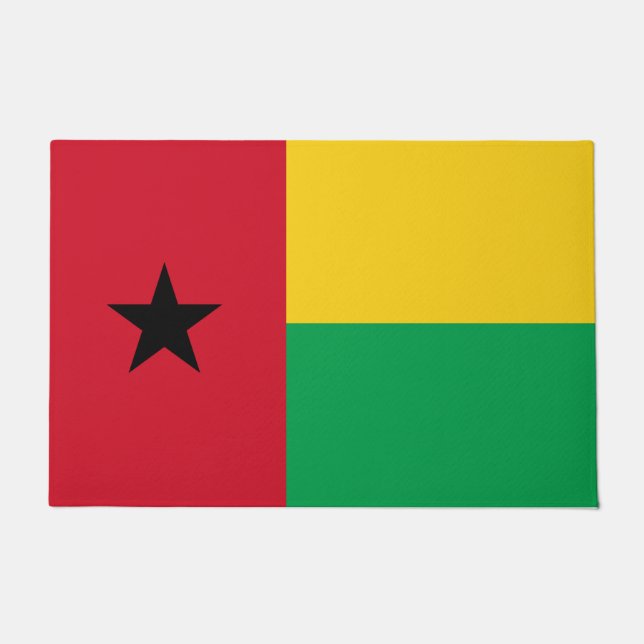 Felpudo Bandera de Guinea-Bissau (Anverso)