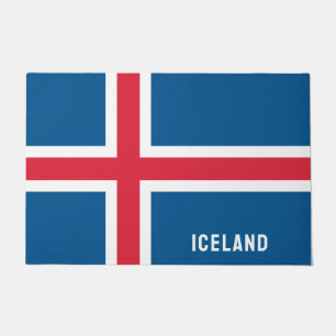 Felpudo Bandera de Islandia