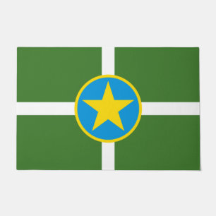 Felpudo Bandera de Jackson (Misisipi)