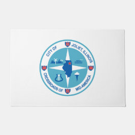 Felpudo Bandera de Joliet (Illinois)