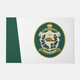 Felpudo Bandera de Kitchener (Ontario, Canadá)