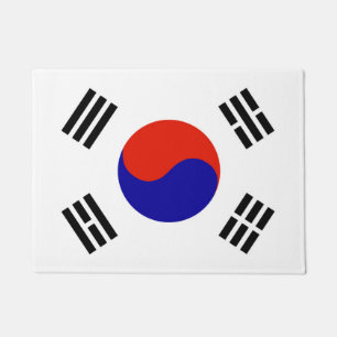 Felpudo Bandera de la Corea del Sur