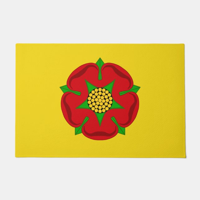 Felpudo Bandera de Lancashire (Anverso)