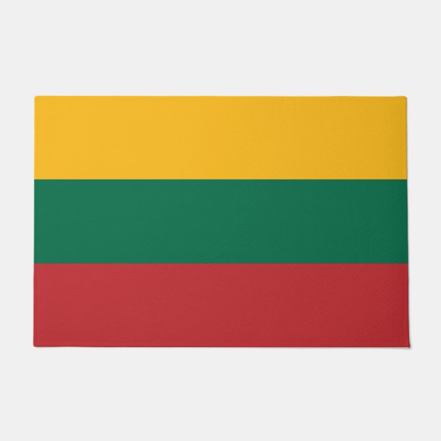 Felpudo Bandera de Lituania (Anverso)