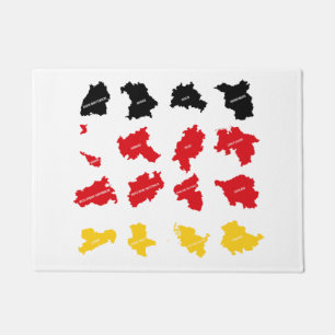 Felpudo Bandera de los Estados alemanes
