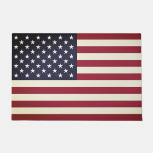 Felpudo Bandera de los Estados Unidos de América Doormat E