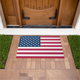 Felpudo bandera de los Estados Unidos de América patriótic