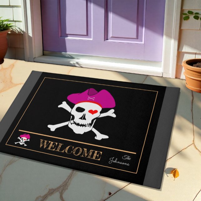Felpudo Bandera de los piratas y Capitán Grace, esteras de (Subido por el creador)