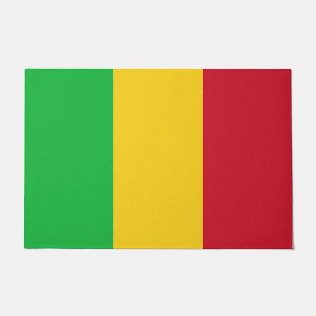 Felpudo Bandera de Malí (Anverso)