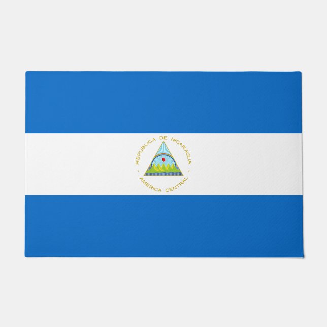 Felpudo Bandera de Nicaragua (Anverso)