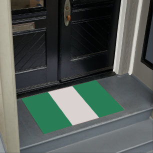 Felpudo Bandera de Nigeria