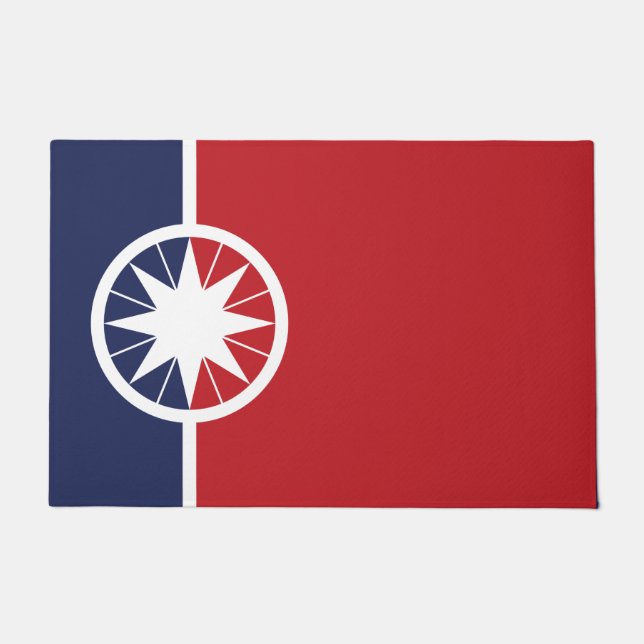 Felpudo Bandera de Norman (Oklahoma) (Anverso)