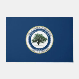 Felpudo Bandera de North Charleston (Carolina del Sur)