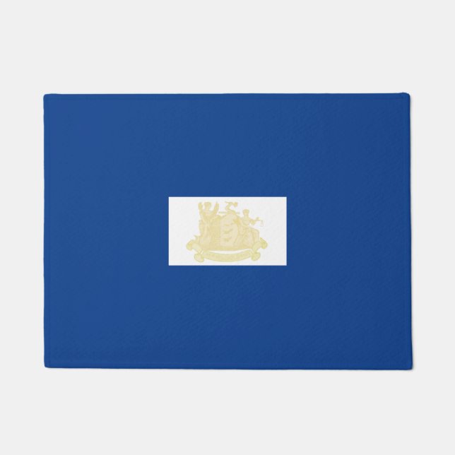 Felpudo Bandera de Nueva Jersey (Anverso)