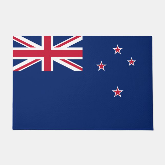 Felpudo Bandera de Nueva Zelanda (NZ) (Anverso)