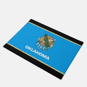 Felpudo Bandera de Oklahoma