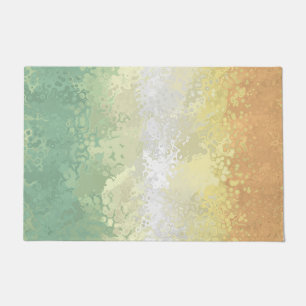 Felpudo Bandera de Orgullo Genderflor Abstracta Boho Groov