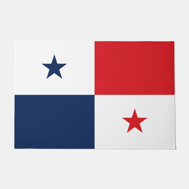 Felpudo Bandera de Panamá (Anverso)