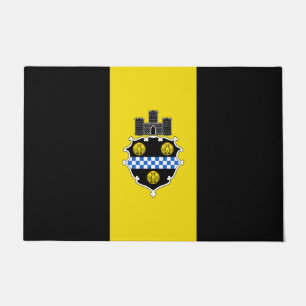 Felpudo Bandera de Pittsburgh (Pennsylvania)