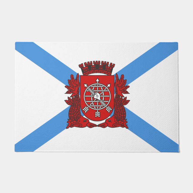 Felpudo Bandera de Río de Janeiro (Brasil) (Anverso)