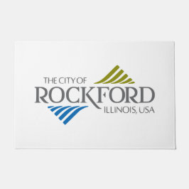 Felpudo Bandera de Rockford (Illinois)