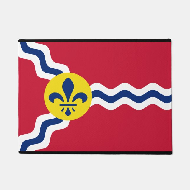 Felpudo Bandera de San Luis, Misuri (Anverso)