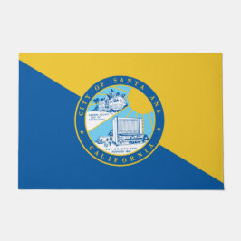 Felpudo Bandera de Santa Ana (California)