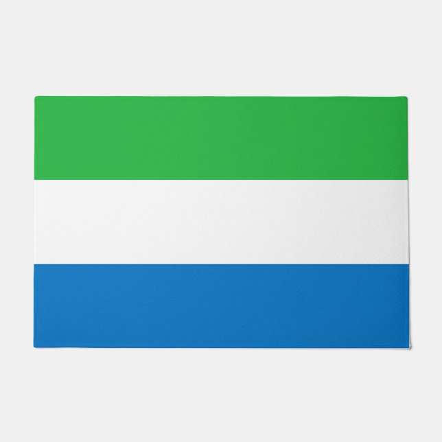 Felpudo Bandera de Sierra Leona (Anverso)