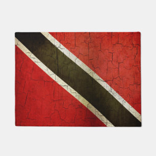 Felpudo Bandera de Trinidad and Tobago del Grunge