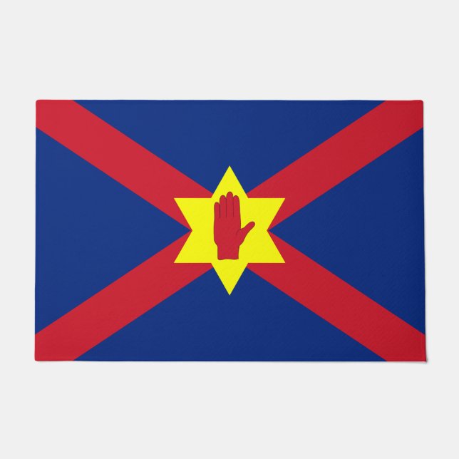 Felpudo Bandera de Ulster Nation (Irlanda del Norte) (Anverso)