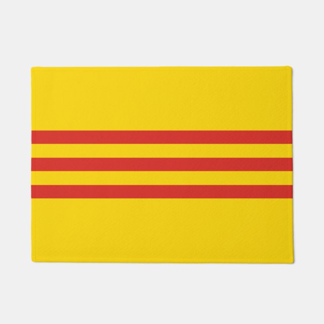 Felpudo Bandera de Vietnam del Sur de Vietnam (Anverso)